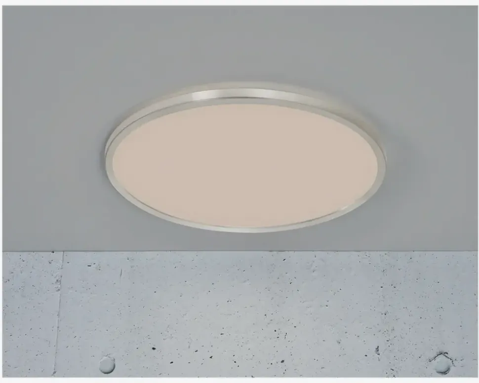 Plafond Oja Krom/Hvid Ø.43 cm