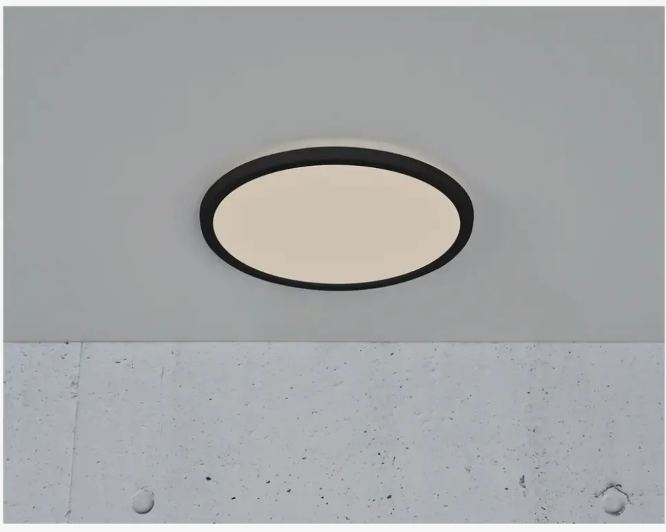 Plafond Oja Sort Ø.29,4 cm