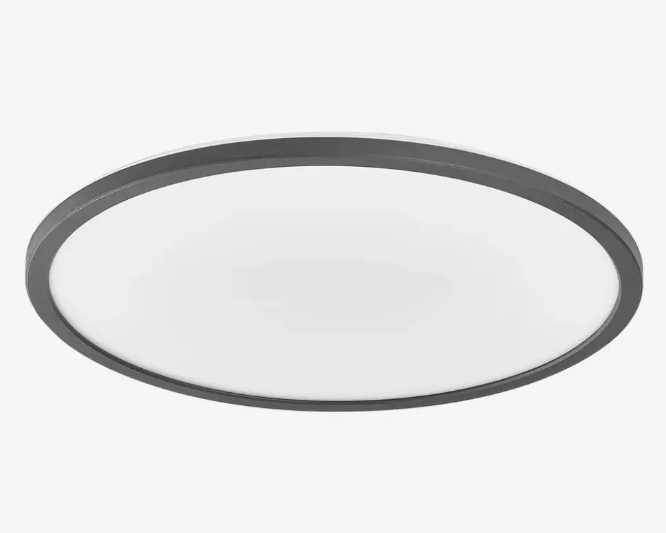 Plafond Ultra Slim Backlight sort Ø.40 cm
