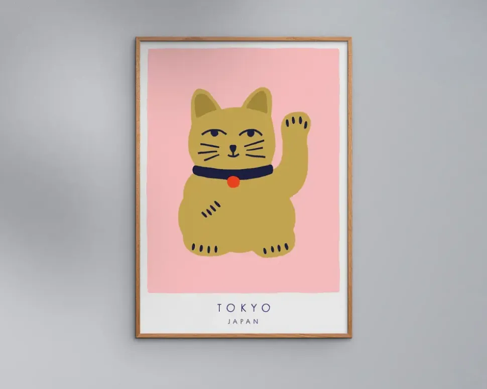 Plakat A Lucky Cat