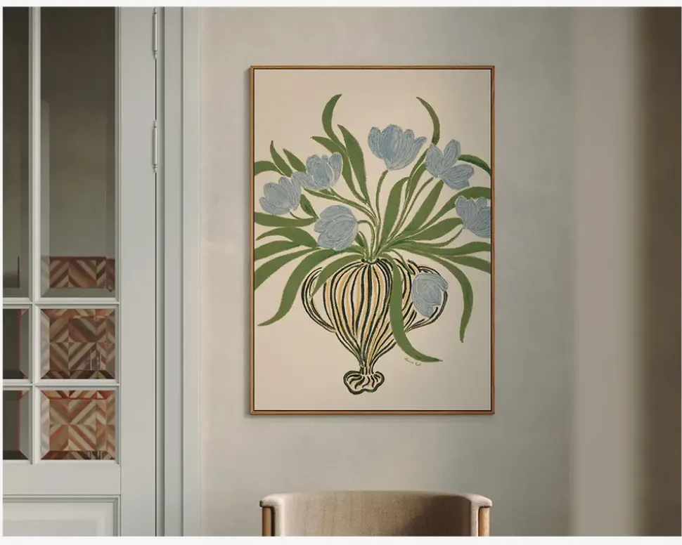 Plakat Blue Tulips