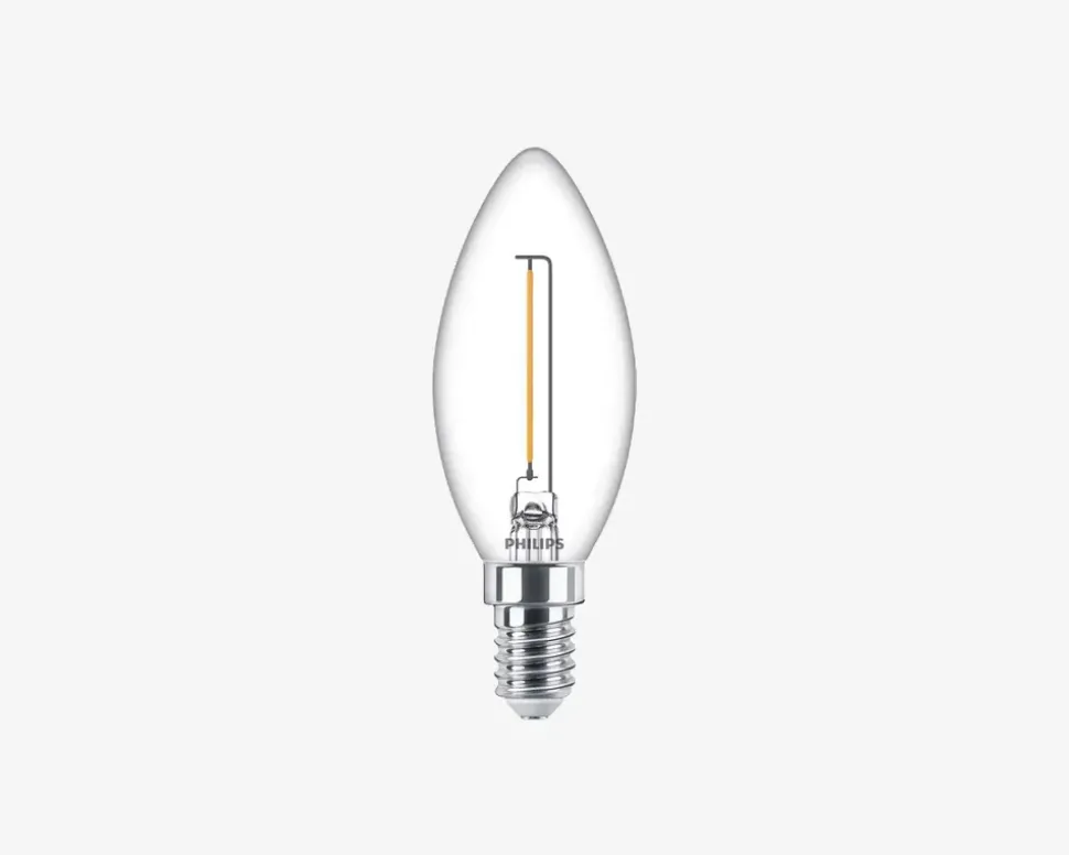Pære Filament Kerte E14 15W