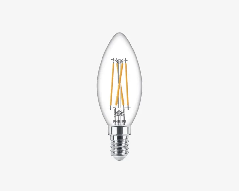 Pære Filament Kerte E14 40W