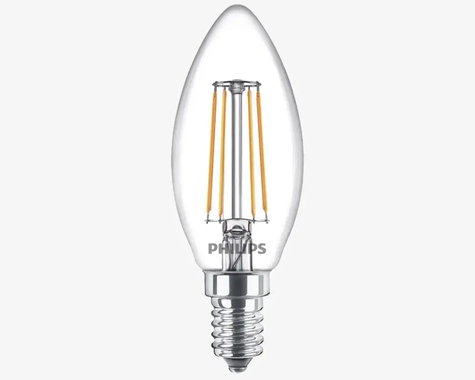 Pære Filament Kerte E14 40W 2-Pak