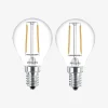 Pære Filament Krone E14 25W 2-Pak