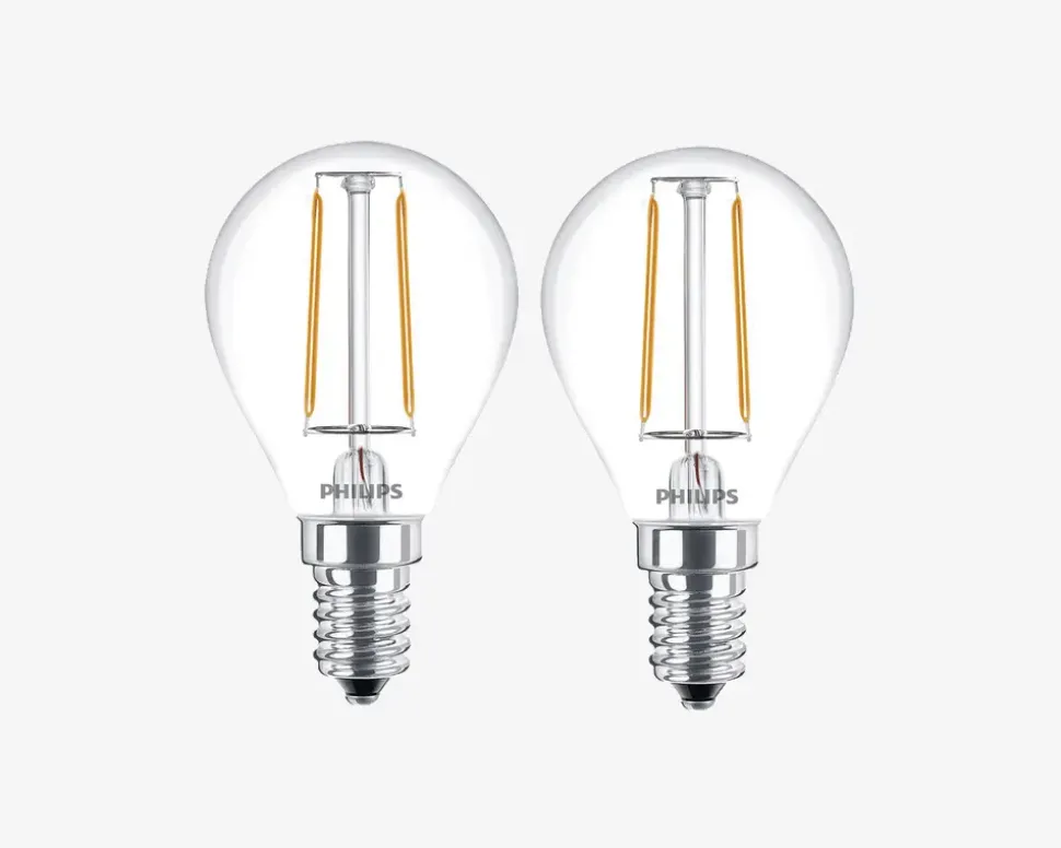 Pære Filament Krone E14 25W 2-Pak