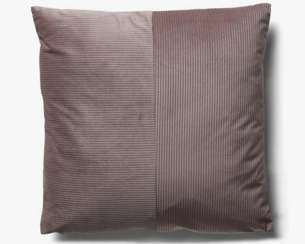 Pude rose m/fyld 45x45 cm