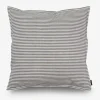 Pude Striber Mørk Grøn Bomuld 60x60 cm