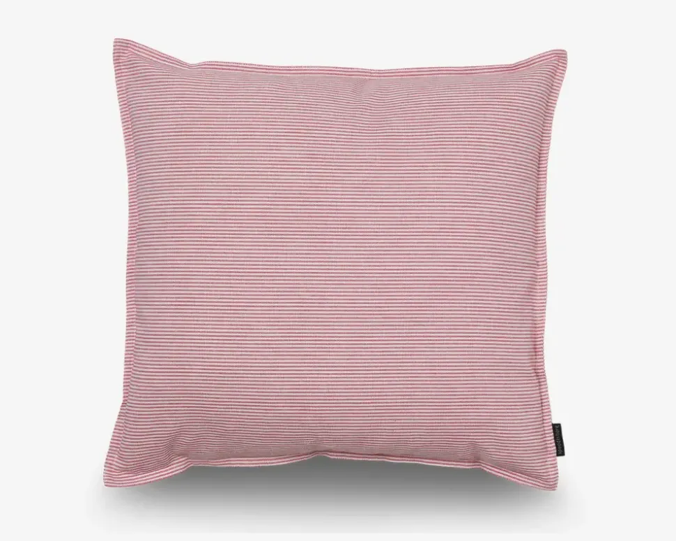 Pude Striber Mørk Rose Bomuld 50x50 cm