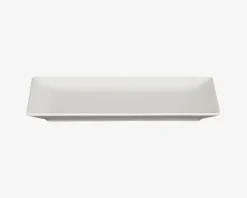 Quadro Tallerken Rektangulær 25x15 cm Hvid