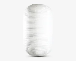 Rispapirlampe hvid Ø.26 cm