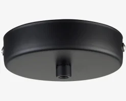 Roset Sort Ø10cm