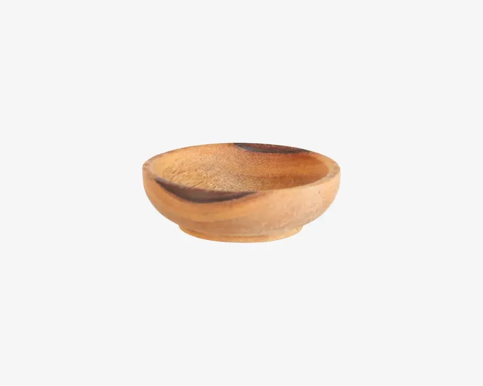 Saltkar Akacie Olieret Ø.6 cm