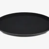 Serveringsbakke sort Ø.35 cm