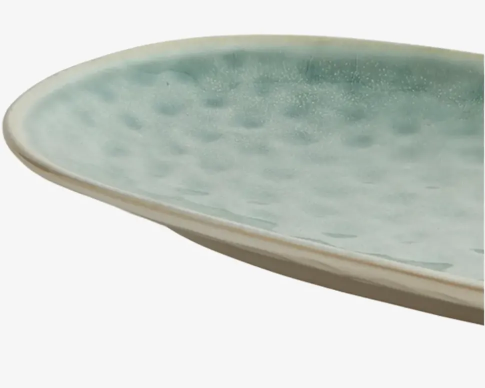 Serveringsfad Oval Mint 31x17,5 cm