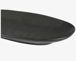 Serveringsfad Oval Sort 31 x 17,5 cm