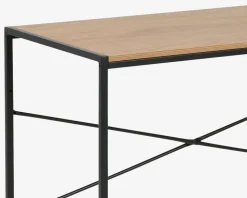 Skrivebord Seaford Eg/Sort
