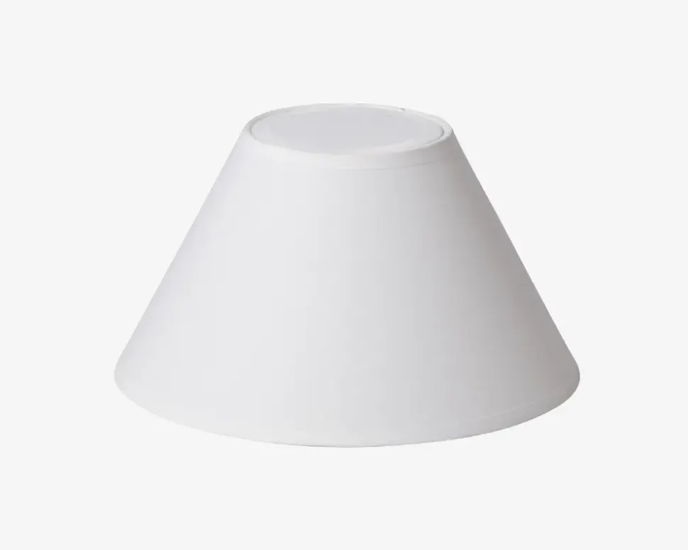 Skærm Emma Casa H. 12,5 cm Hvid