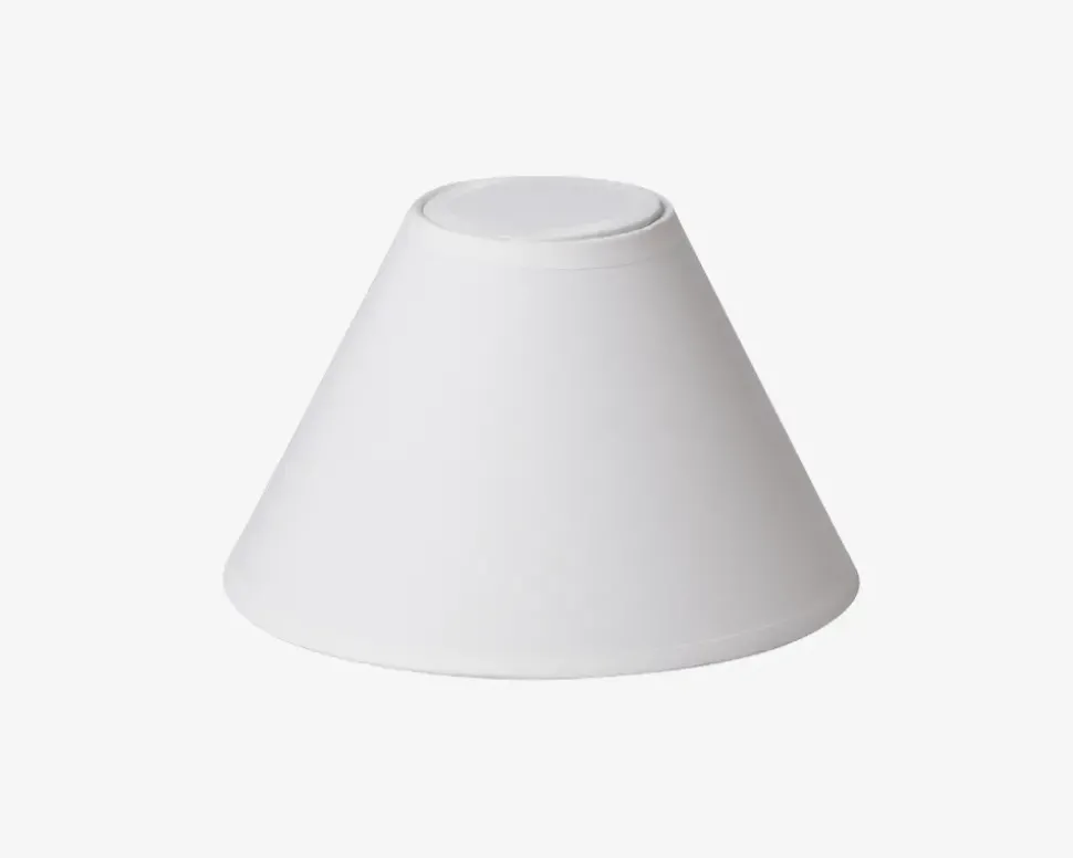 Skærm Emma Casa H. 12 cm Hvid