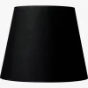 Skærm Isabella Domus sort/kobber H.28 cm
