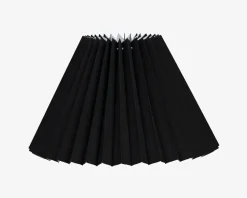 Skærm Plisse Empire Sort 18 cm