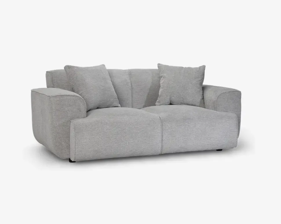 Sofa 2 Pers. Grå/Beige