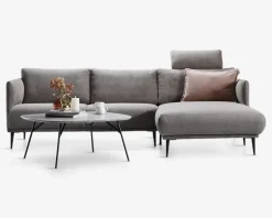 Sofa Josefine med chaiselong højre