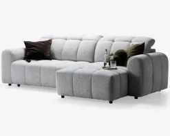 Sofa med chaiselong højre relaxfunktion