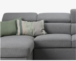 Sovesofa U-Shape Lys Grå