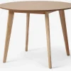 Spisebord Roxby Ø. 105 cm i eg