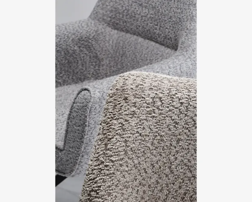 Spisebordsstol med armlæn beige