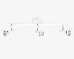 Spot 3xGU10 hvid L.48,6 cm
