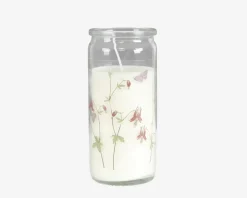 Stearinlys i glas