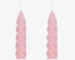 Stearinlys Snoet Rosa