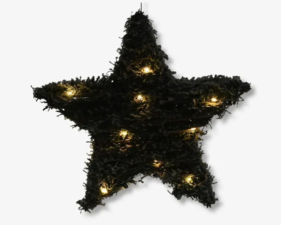 Stjerne Grøn LED 30 cm