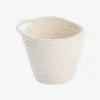 Stofkurv Soria Hvid H12,5 cm