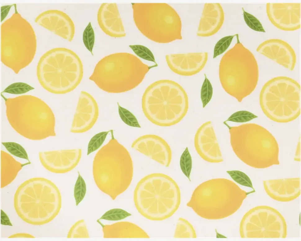 Tallerken citrus melamin Ø.25 cm