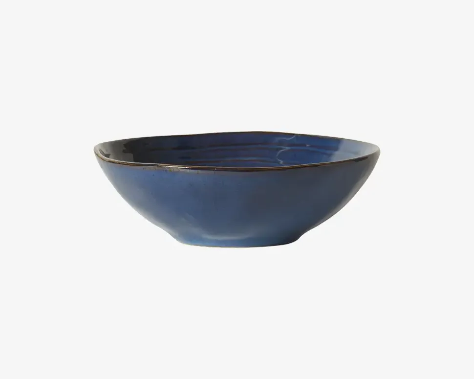 Tallerken Dyb Blå Ø.19,8 cm