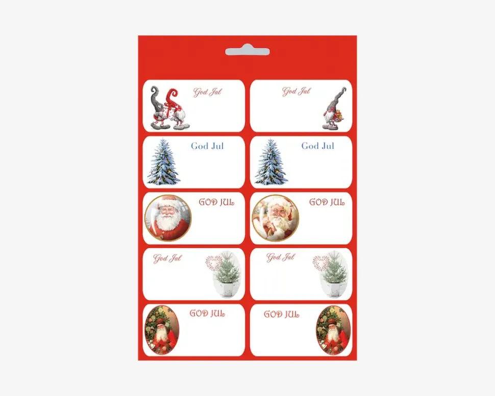 Til Og Fra Labels 10 stk.