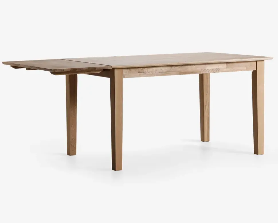 Tillægsplade massiv eg B.90 x L.45 cm