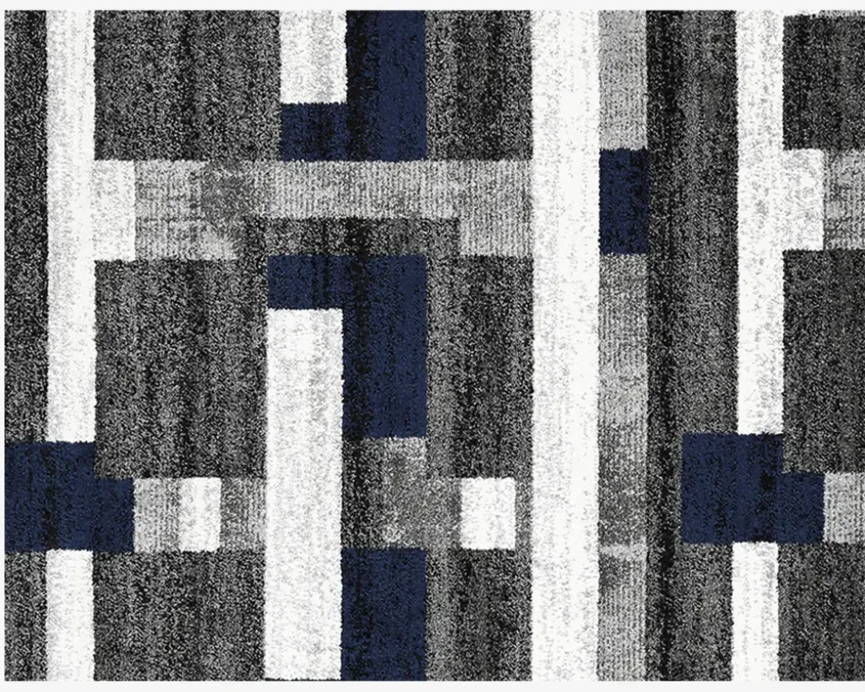 Tæppe Luna Blå 160x230 cm