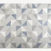 Tæppe Paris Cream/Blå 200x290 cm