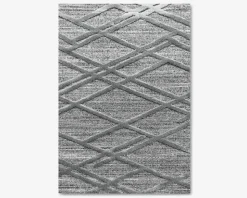 Tæppe Pisa mørk grå 140 x 200 cm