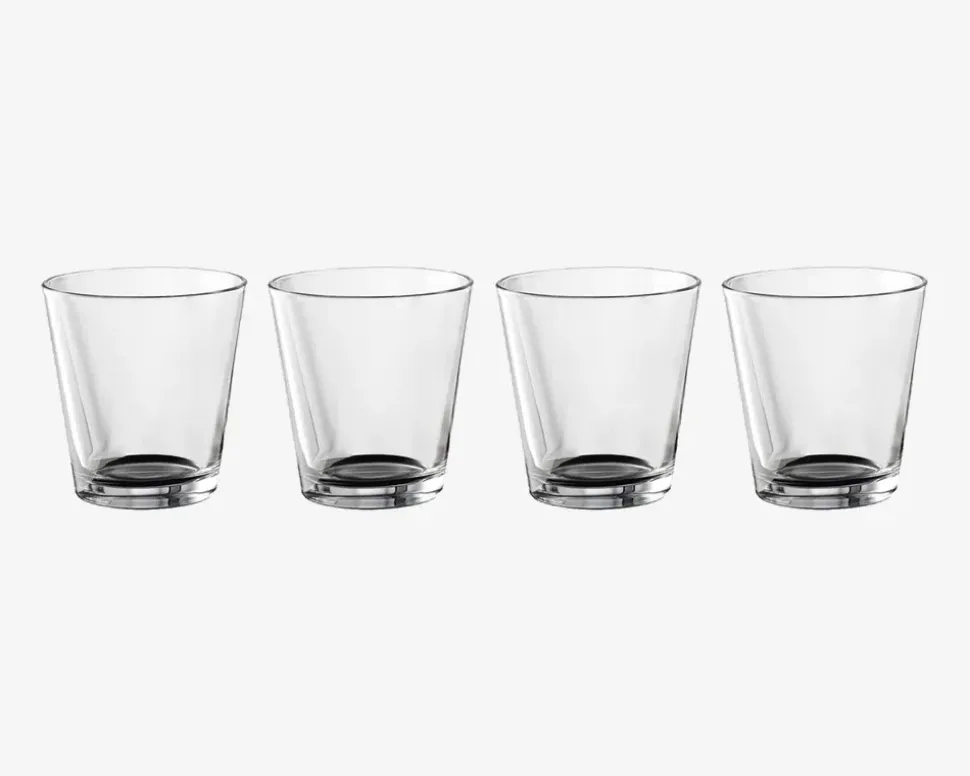 Vandglas Lav 4 Stk.