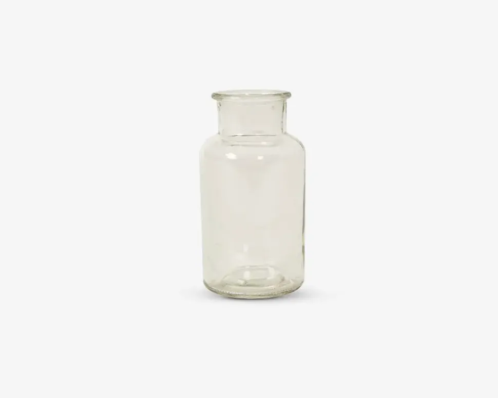 Vase flaske rund Ø.6,5xH.13 cm
