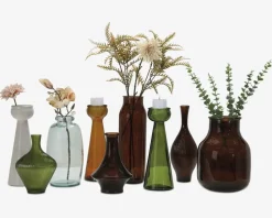 Vase hvid H. 40 cm