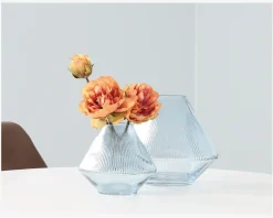 Vase Lina Large Blå H.21 cm