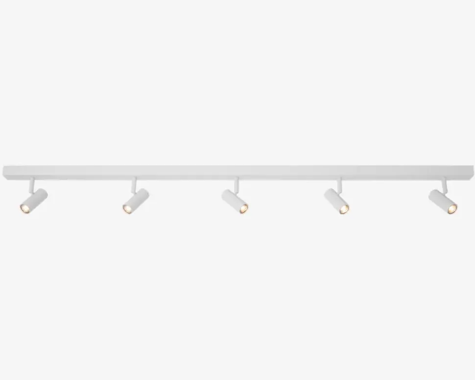 Væg-/loftlampe Omari 5 Hvid