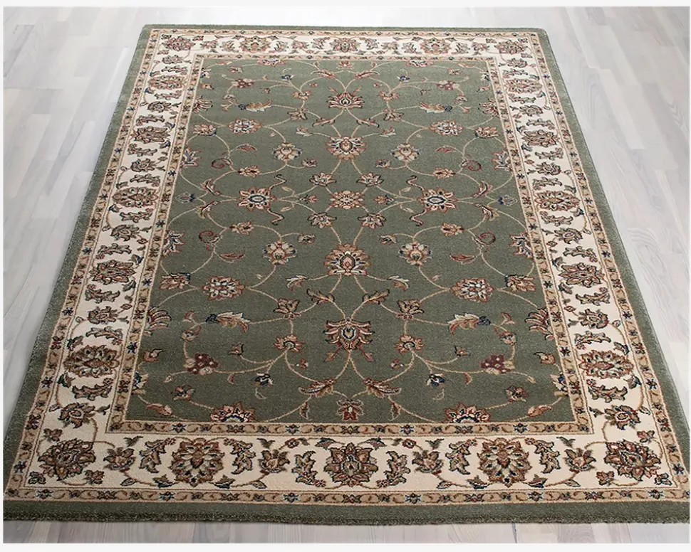 Wilton Flora Grøn 160x230 cm