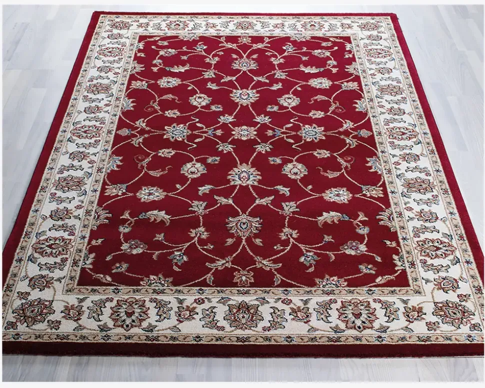 Wilton Flora Rød 133x195 cm